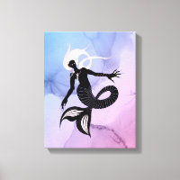Creepy Mermaid Dark Fantasy Monster Goth