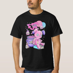 Creepy Niedlich Ästhetischer T - Shirt Spooky Nied