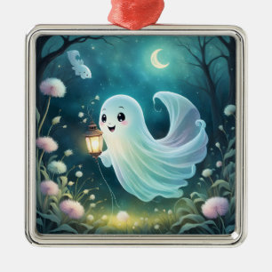 Creepy Niedlich Ghost Ornament Aus Metall