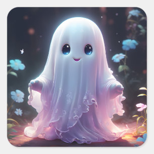 Creepy Niedlich Ghost Stickers