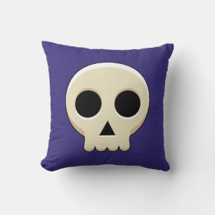 Creepy Niedlich Kawaii Goth Skull Kissen
