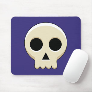 Creepy Niedlich Kawaii Goth Skull Mousepad