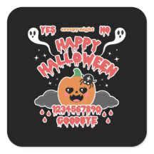 Creepy Niedlich Kawaii Halloween Ghost Board