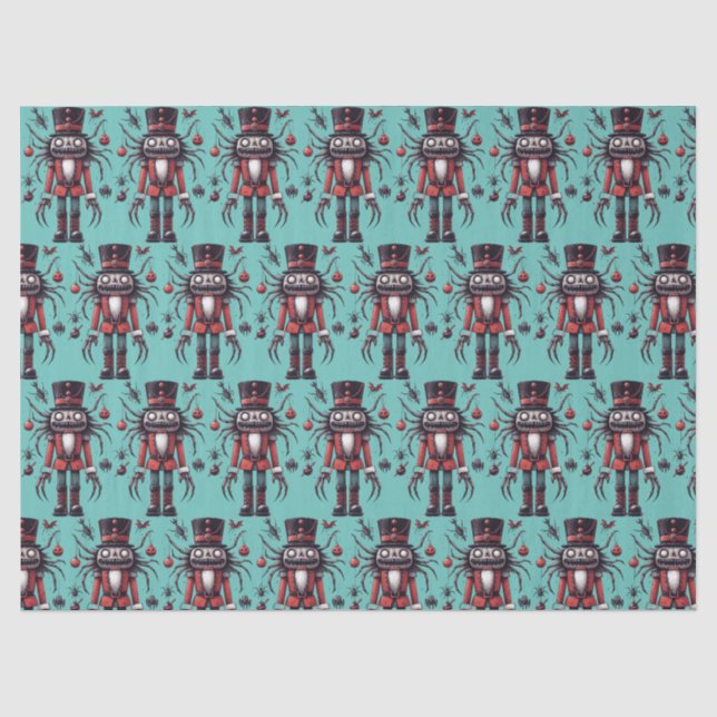 Creepy Nutcracker Seidenpapier (Vorderseite)