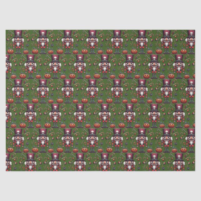 Creepy Nutcracker Seidenpapier (Vorderseite)