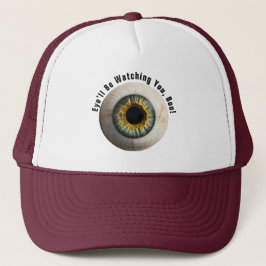 Creepy personalisierbare takuläre Spook Truckerkappe