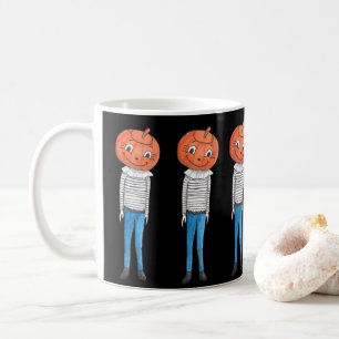 Creepy Pumpkin Head Clown seltsames Halloween-Gesc Kaffeetasse