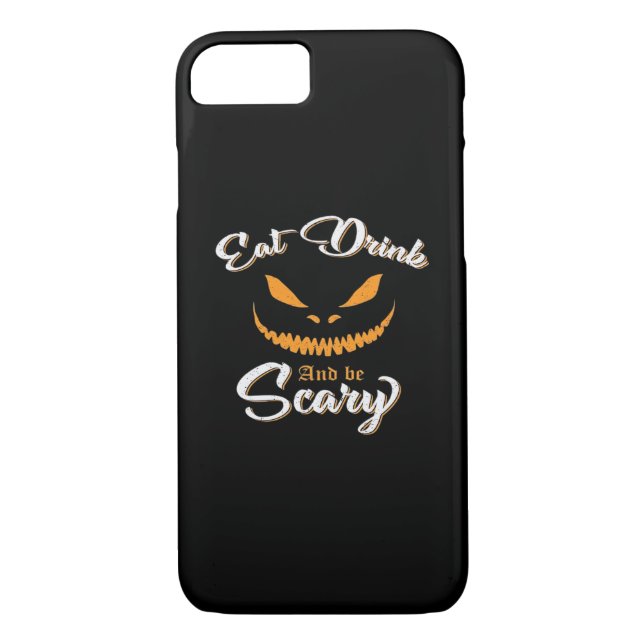 Creepy Pumpkin Monster Halloween Case-Mate iPhone Hülle (Rückseite)