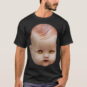 Creepy-Puppenkopf T-Shirt
