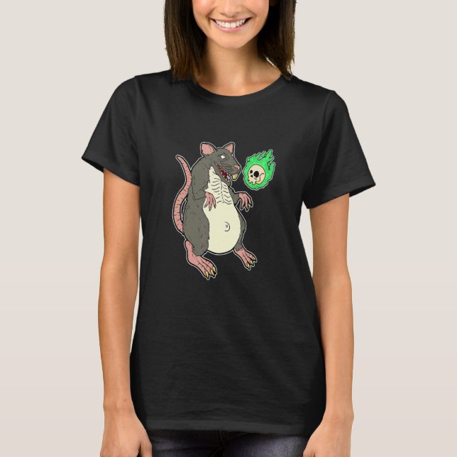 Creepy Ratzilla T-Shirt (Vorderseite)