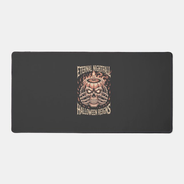 Creepy Skeleton Hands Pumpkin Skull (Recto)