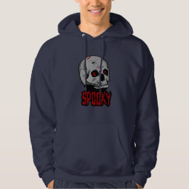 "Creepy Skull Horror Design - Spookes Halloween Ar Hoodie