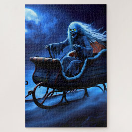 Creepy Sleigh Ghoul fliegt durch den Himmel!