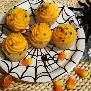 Creepy Spider Web Pappteller