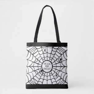 Creepy Spider Web Tasche