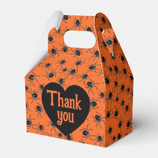 Creepy Spiders Geschenkschachtel (Vorderseite)