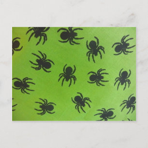 Creepy Spiders Postkarte