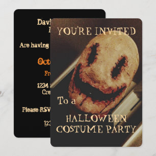 Creepy Typ Halloween-Party Einladung