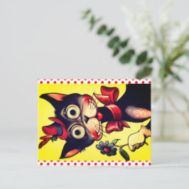 CREEPY VALENTINE POSTKARTE