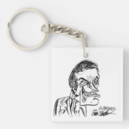 creepy villain cartoon schlüsselanhänger