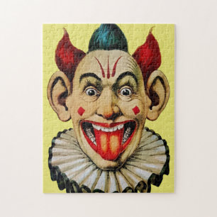 Creepy Vintag Clown 1 Puzzle