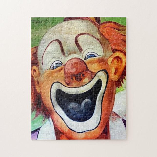 Creepy Vintag Clown 7 Puzzle (Vertikal)