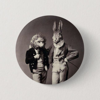 Creepy Vintage Kostüme Button