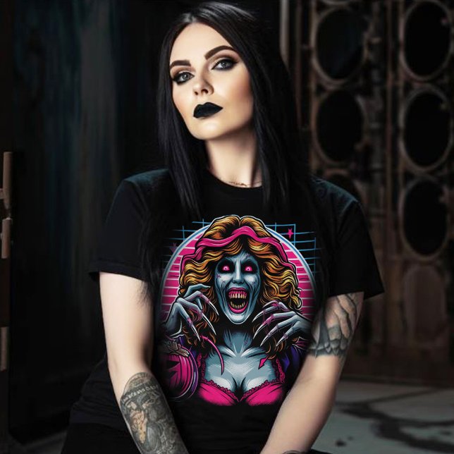 Creepy Zombie Girl T-Shirt (Von Creator hochgeladen)