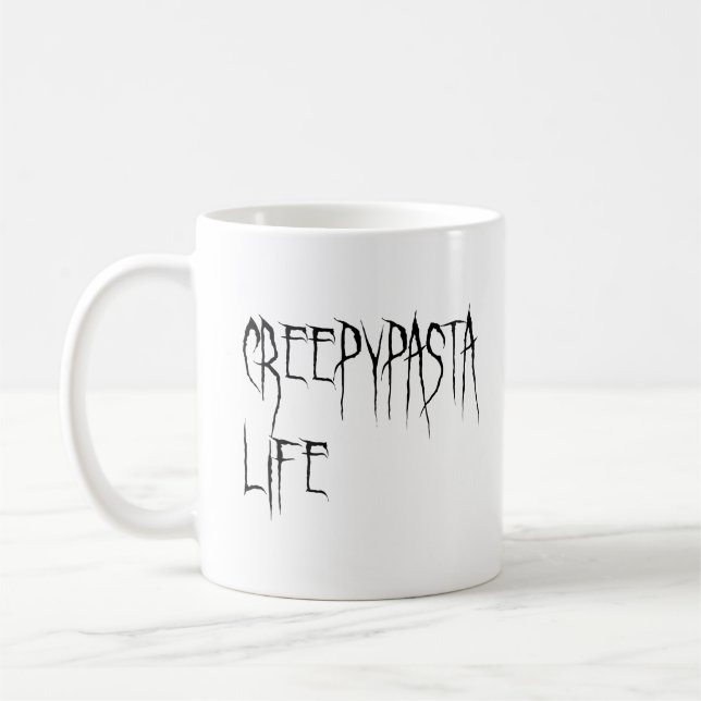 Creepypasta Kaffeetasse (Links)
