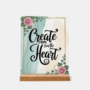 Créer à partir du coeur, option 3
