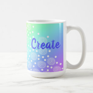 Créer Arc-en-ciel Gradient café Mug