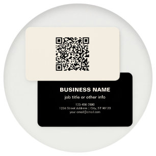 Créer instantanément un code QR   Modifiable blanc