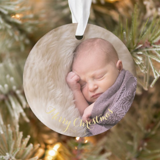 Créer la première photo de Noël du bébé 1er Photo (Arbre)