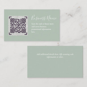 Créer son propre Carte de visite de code QR - Beau