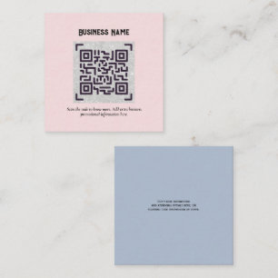 Créer son propre Carte de visite de code QR - Beau