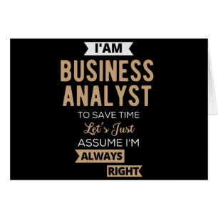 créer un analyste d'entreprise pour gagner du temp