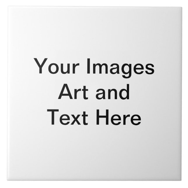 Créer Un Grand Carreau 6"X6" (Devant)