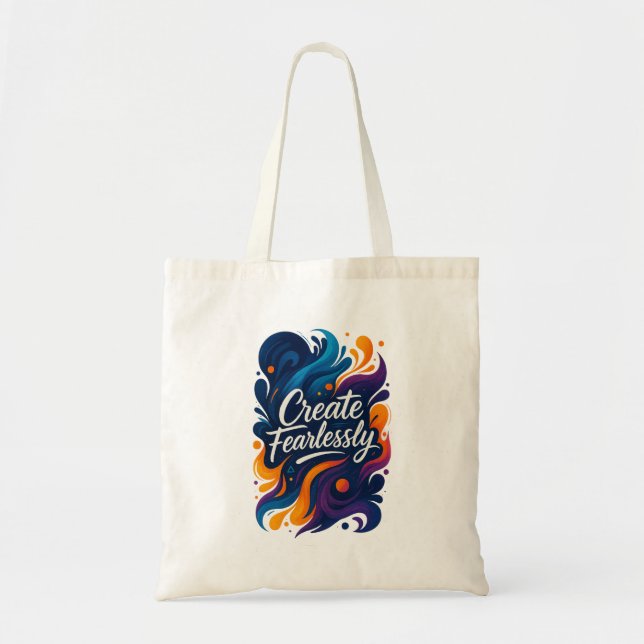 Créer un Sac fourre-tout sans peur - Série sans pe (Devant)