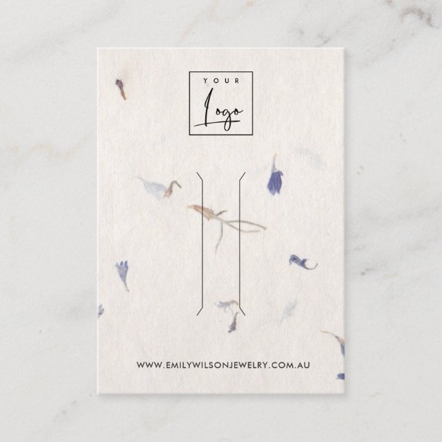 CRÉER UNE CARTE D'AFFICHAGE DES CHEVEUX DE PAPIER  (Devant)