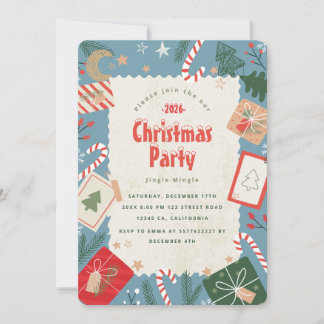 Créer une invitation pour une fête de Noël
