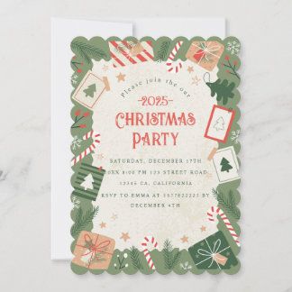 Créer une invitation pour une fête de Noël