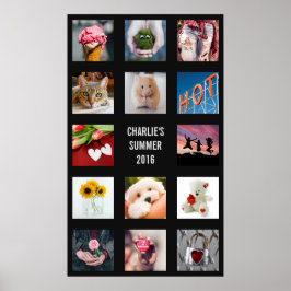 CRÉER : VOS PROPRES PHOTOS ET poster TEXTE