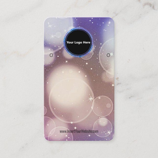 Créer votre carte d'affichage d'écoute de logo per (Devant)