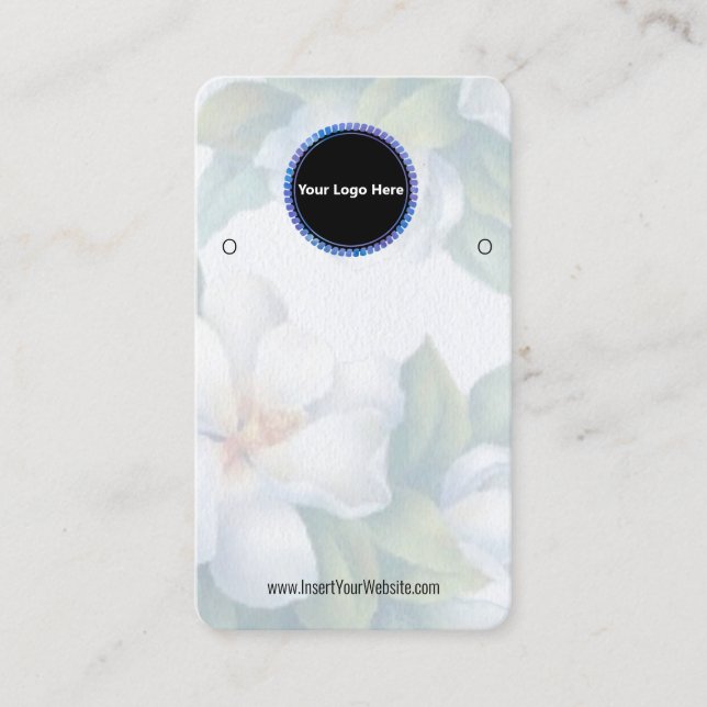 Créer votre carte d'affichage d'écoute de logo per (Devant)