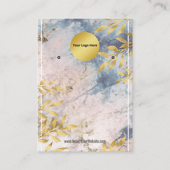 Créer votre carte d'affichage d'écoute de logo per (Devant)