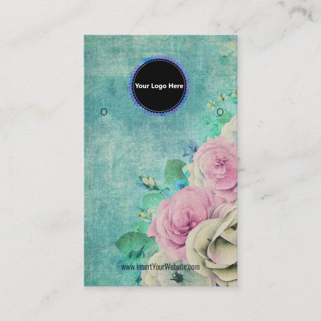 Créer votre carte d'affichage d'écoute de logo per (Devant)