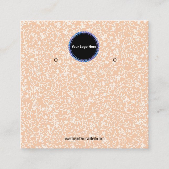 Créer votre carte d'affichage d'écoute de logo per (Devant)