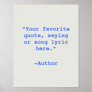 Créer votre propre affiche de devis