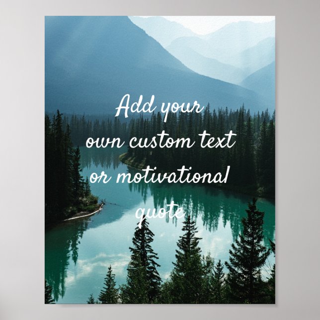 Créer votre propre affiche personnalisée - Banff C (Devant)