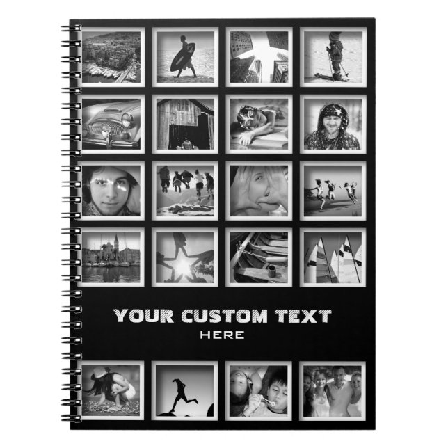 Créer-Votre-Propre carnet de collage de photo (Devant)